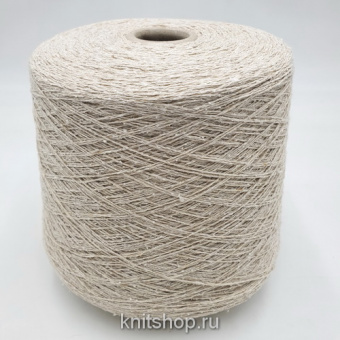 Bourette (Naturale холодный беж) 100% шелк буретный 2/14 700м/100гр