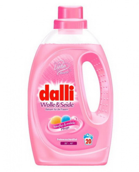 Dalli Wolle & Seide Бальзам для стирки шерстяных и шёлковых изделий, 1,1л