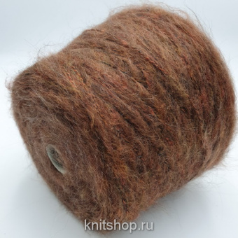 KidMohair (коричневый) кидмохер, меринос, па 250м/100гр