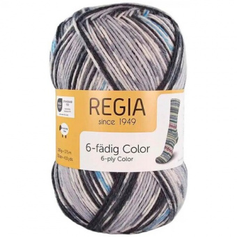 Regia Sophisticated Color 6-Ply 6-ти нитка (06045) 75% меринос, 25% полиамид 150г/375м