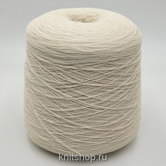 Filati Buratti 51662 (Greggio сливочный) 100% шелк 450м/100гр цепочка, полый шнурок