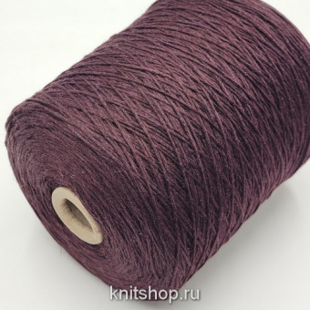 Loro Piana Art 5581 (Bordo слива) 23% лён, 24% шёлк, 53% меринос экстрафайн 280м/100гр шнурок