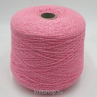 Linsieme Kirman (1917 розовый неон мулине) 92% меринос 8% кашемир 2/14 700м/100гр