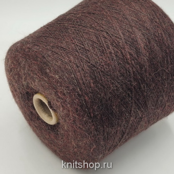 Loro Piana A427 MAL3972 (314685 бургунди меланж) 60% кашемир, 40% альпака бэби 2/26 1300м/100гр