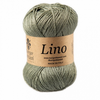 Borgo de'Pazzi Lino (83 шалфей) 100% лён 50гр/165м