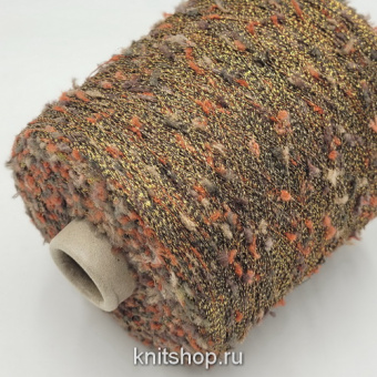 Cofil Caramella (золото) меринос, люрекс, па 700м/100гр шишечки