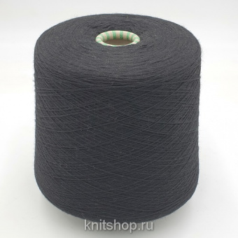 Biella Yarn Victoria (9E1049 Blacky Black черный) 100% меринос 2/48 2400м/100гр