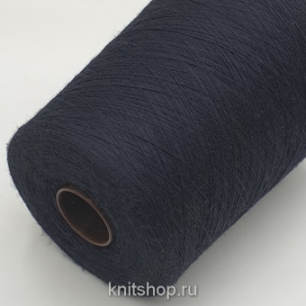 Botto Giuseppe Fusion (0148 темно-синий) 65% меринос, 10% кашемир, 25% шёлк 2/52 2600м/100гр