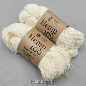 Borgo de'Pazzi Hemp 100 (87 сливочный) 100% конопля 50г/250м