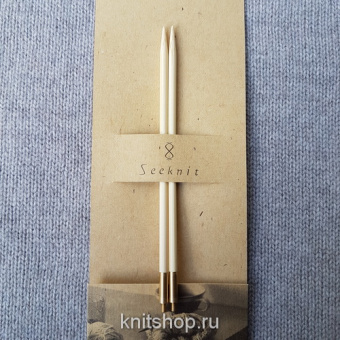 Спицы 10см 4,5 мм M2 укороченные разъемные бамбуковые KA Seeknit