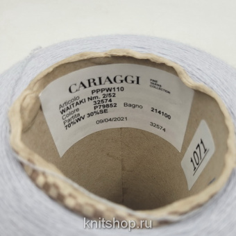Cariaggi Waitaki (32574 голубо-серый) 70% меринос, 30% шёлк 2/52 2600м/100гр