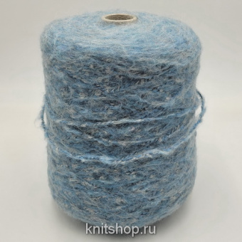 GiTibi Penna (23816 голубой) вспушенный меринос, акрил, па 170м/100гр очень мягкая
