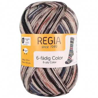 Regia Sophisticated Color 6-Ply 6-ти нитка (06048) 75% меринос, 25% полиамид 150г/375м