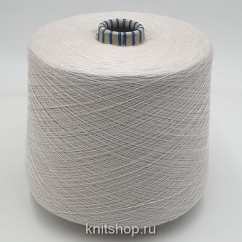 Zegna Baruffa Atena Soft Agnona (217729 жемчужный) 30% кашемир, 60% шёлк, 10% лён 3/80 2666м/100гр