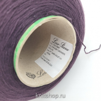 Loro Piana Baby Cashmere (Dark Violet баклажан) 100% бэби кашемир 3/26 867м/100г