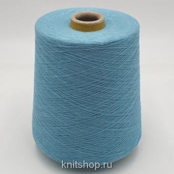 Loro Piana Cotone Silk MAC4133 (60АМ светло-лазурный) 70% хлопок, 30% шёлк 4/140 3500м/100гр