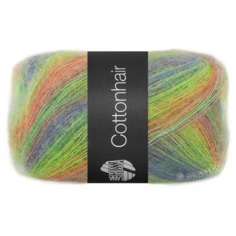 Lana Grossa Cottonhair (102) 70% суперкидмохер, 30% хлопок 50г/450м