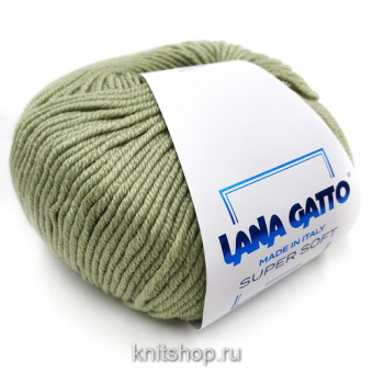 Lana Gatto Super Soft (09067 фисташка) 100%меринос 50 г/125 м