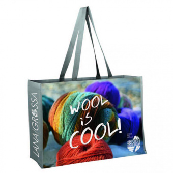 Сумка Wool is cool 52х17х36 Lana Grossa, полиэстер