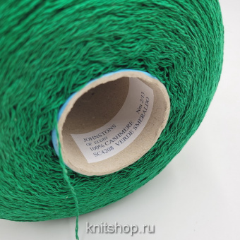 Johnstons of Elgin (SC4208 Verde Smeraldo зеленый) 100% кашемир 2/13 650м/100гр