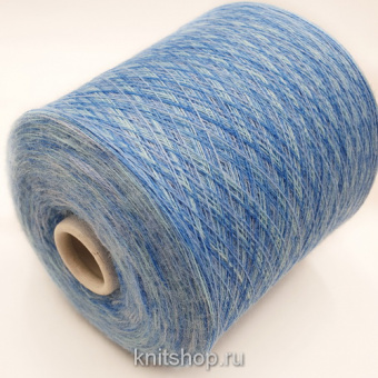 Stampa Luna (65227 Stampa Azzurro голубой) 70% меринос, 30% альпака 2/28 1400м/100гр