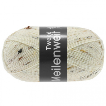 Lana Grossa Meilenweit 100 Tweed (106) 80% шерсть мериноса, 20% па 100г/420м