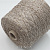 Stock Missoni Lino Paillettes (19 бежевый мулине) 100% лён, пайетки 3мм 300м/100гр
