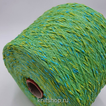 Nodino (Verde Multicolor зеленый) 100% 1000м/100гр шишечки