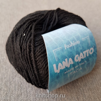 Lana Gatto Itaca (8664) 56% хлопок, 28% акрил, 9% пайетки, 6% нейлон, 1%PL 50 г/140 м