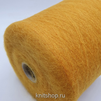Lineapiu Visone Solido (А8108 апельсин) 30% мохер суперкид, 46% меринос, 19%па, 5% эласт 1150м/100гр