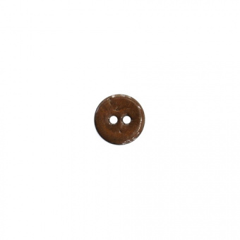 Пуговица размер 18L, диаметр 11мм цвет 4 коричневый, кокос, Katia Concept
