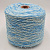 Roller Multicolor (003 голубой мультиколор) 70% хлопок, 30% полиакрил 360м/100гр шнурок