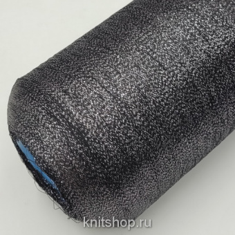 Sinflex Soft (650 черный серебро) 60% вискоза, 40% люрекс 4400м/100гр