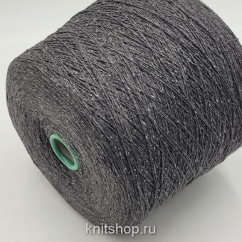 Filati Buratti Argus (14006 антрацит) 80% шелк буретный, 20% па 3/20 666м/100гр