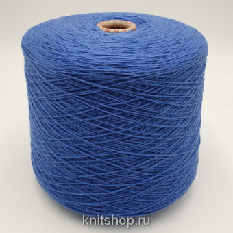 Filati Naturali Eco Cashmere (10029 синий василёк) 100% кашемир 2/18 900м/100г