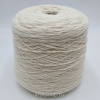 Filitaly Lab Lotus (811 Ecru сливочный) 50% альпака бэби, 50% меринос 4х2/1400 175м/100гр