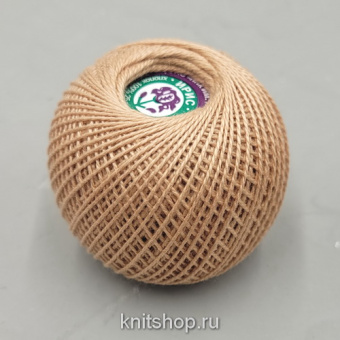 Ирис (5904 кремовый) 100% хлопок мерсеризованный 25гр/150м
