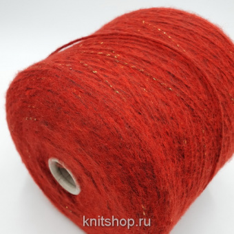 Alma Precious (288 красный) 19% меринос, 45% акрил, 14% па, 13% пл, 9% люрекс 270м/100гр шнурок