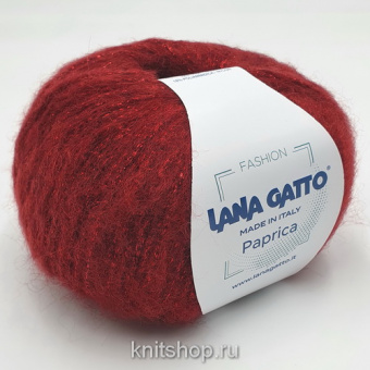 Lana Gatto Paprico (09458) 43% альпака, 19% меринос, 20% люрекс, 18% па 50г/175м