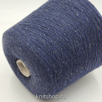 Filati Naturali Tweed (Blue синий твид) 100% шерсть мериноса 1500м/100гр