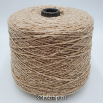 Zegna Baruffa Malfile 266/65 (014 бежевый) 65% меринос, 30% ангора, 5% па 2/40 200м/100гр