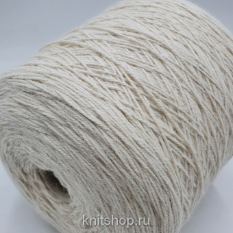 Filitaly Lab Lotus (811 Ecru сливочный) 50% альпака бэби, 50% меринос 4х2/1400 175м/100гр