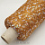 Lustrosa (2308 карамель, пайетки прозрачные) 100% хлопок, пайетки 3мм, 6мм 300м/100гр