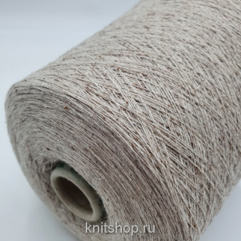 Filati Buratti Silk Merino (холодный бежевый) 50% шелк буретный, 50% меринос 2000м/100гр твид