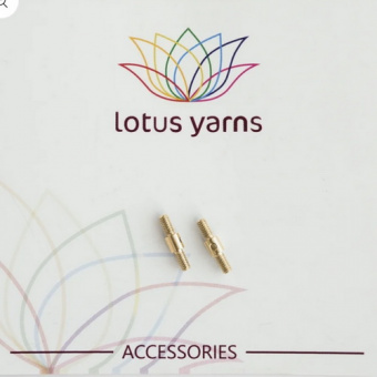 Коннекторы для лесок, Cable Connectors, латунь brass, Lotus Yarns