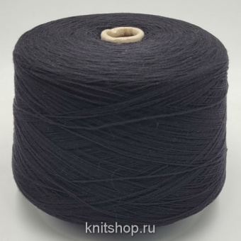 Millefili (Nero черный) 70% меринос экстрафайн supergeelong, 30% кашемир 2/15 750м/100гр