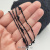 A Zeta Filati Boucle (Nero черный) 80% хлопок, 20% па 300м/100гр букле, шишибрики