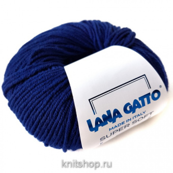 Lana Gatto Super Soft (14339 темно-синий) 100%меринос 50 г/125 м