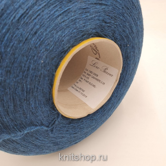 Loro Piana Baby Cashmere (Fair Isle Mel петроль меланж) 100% бэби кашемир 2/26 1300м/100г