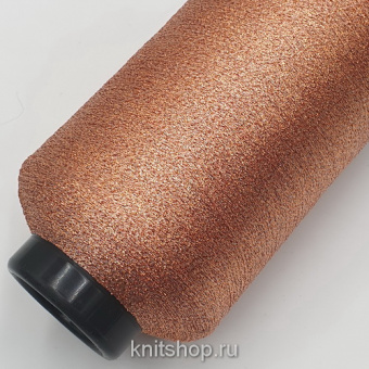 Sinflex (F631 чайная роза) 60% вискоза, 40% люрекс 7500м/100гр (бобинка 340гр)